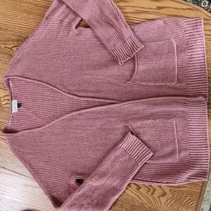 Warm oversized cardigan